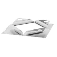 Höfats Kandelaar Square Candle Zilver (Set van 4)