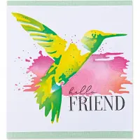 SIZZIX Layered stencils flowers -