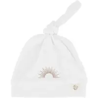 Zusss babymuts zonnetje wit Jongens/Meisjes Katoen Printopdruk