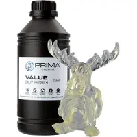 PrimaCreator Value UV / DLP Resin - 1kg - Clear