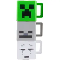Paladone Minecraft Stapelbare Mokken (set Van 3)
