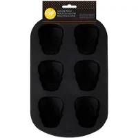 My Dream Day Siliconen Mal - Halloween Schedel - Bakvorm voor Mini Cakes, Muffins en Koekjes
