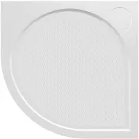 Gelco Arca kwartronde douchebak 90x90cm wit