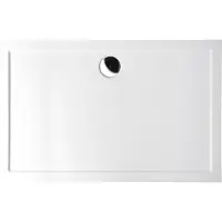 Polysan Karia rechthoekige douchebak 80x70cm wit
