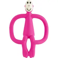 Matchstick Monkey Bijtring Roze | 1 stuk