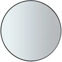 Blomus RIM wandspiegel rond zwart 66078
