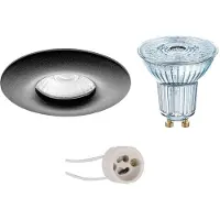 BES LED LED Spot Set - OSRAM Parathom PAR16 940 36D - Pragmi Luno Pro - Waterdicht IP65 - GU10 Fitting - Dimbaar - Inbouw Rond -