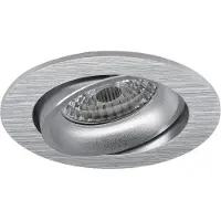 BES LED Spot Armatuur GU10 - Pragmi Delton Pro - GU10 Inbouwspot - Rond - Zilver - Aluminium - Kantelbaar - Ø82mm