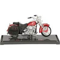 Maisto MaistoModelmotor/speelgoedmotor Harley-Davidson Heritage - rood - 12 cm - schaal 1:18