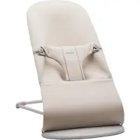 BabyBjörn Wipstoel Bliss - 3D Jersey - Lichtbeige - Ergonomisch - Verstelbaar - Inklapbaar