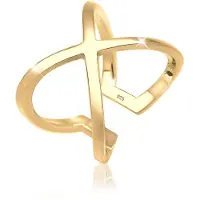 Elli Ring 'Kreuz' goud