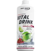Best Body Nutrition Low Carb Vital Drink - 1000 ml - Lingonberry Lime