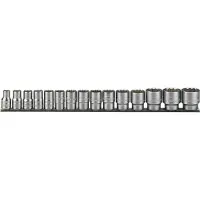 Teng Tools M1215MM 15 Delige 1/2" Doppenset - 10 - 32 mm