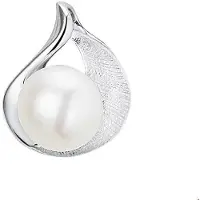 Trendjuwelier huiscollectie Hanger zilver gerhodineerd Parel 15,5 x 13
