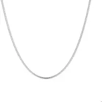 Trendjuwelier huiscollectie 1329071 Zilveren Ketting Slang Rond 1,4 mm 41 + 4 cm