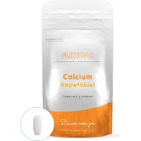 Flinndal Calcium Kauwtablet 90 kauwtabletten met herhaalgemak - 90 Tabletten -