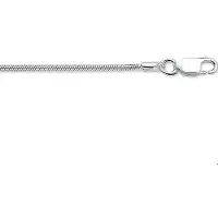 Trendjuwelier huiscollectie 1008123 Zilveren Ketting Slang Rond 1,6 mm