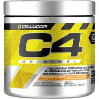 Cellucor – C4 Original Pre Workout, 30 porties, Sinaasappel