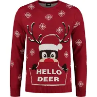 Coppens - Kersttrui Rudolph Hello Deer | Maat M