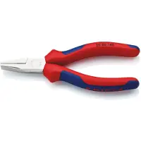Knipex 20 05 140 Platte tang Werkplaats Recht Chroom-vanadium elektrostaal 140 mm