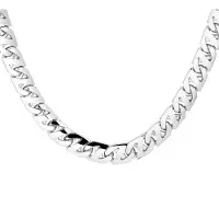 Trendjuwelier huiscollectie 1330510 Zilveren Ketting Gourmet 8,2 mm 50 cm
