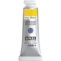 Lefranc & Bourgeois Linel Gouache Extra Fine Cadmium Free Medium Yellow 161 14ml