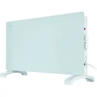 Silvercrest Glasplaatverwarming - Verwarming - Kachel - Max 2000W - Glazen verwarmingspaneel - Wit