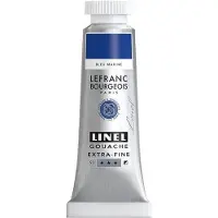 Lefranc & Bourgeois Linel Gouache Extra Fine Marine Blue 190 14ml