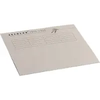 Djois Tree-Free Dossiermap A4 Crème Karton 100% gerecycled 226 grams 225 g/m² 10 Stuks