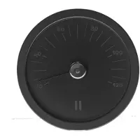 Rento Aluminium Thermometer - Zwart