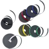 Nobo Magnetische Zelfklevende Tape Zwart 10mm x 10m 1901053