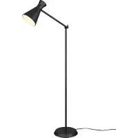 TRIO Zwarte leeslamp Enzo