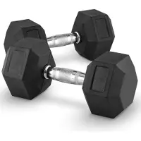 MD Sport | Hexagon | Dumbbell set 10KG - Set van 2 stuks