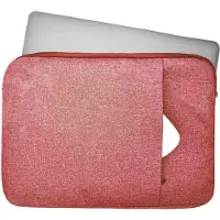 Lunso - Stijlvolle zachte neopreen sleeve hoes 13 inch - Roze