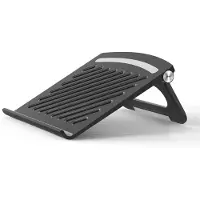 Lunso Universele verstelbare Laptop Stand / MacBook Stand - Zwart