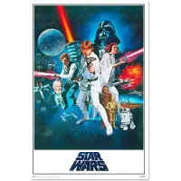 Star Wars Poster Star Wars Classic La Guerra De Las Galaxiax 61x91,5cm
