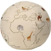 Ferm Living The world zitpoef Offwhite