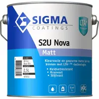Sigma S2U Nova Matt - Op Kleur Gemengd - 2,5L - Lak