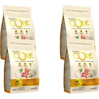 Wellness Core Grain Free Cat Sterilised Kip&Kalkoen - Kattenvoer - 4 x 300 g