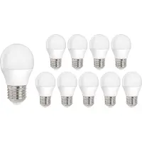Spectrum LED Kogellamp P45 E27 Mat - 4W 340lm 6000K - Koudwit - Vervangt 31W