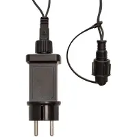 Koopman | Start- adapter voor Koppelbare Kerstverlichting - 10 Meter - Geschikt tot 1600 LED's