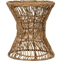 MUST Living Cala Vadella bijzettafel abaca 36x36x40cm