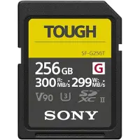 Sony 256GB SD Pro Tough UHS-II V90 300MB/s geheugenkaart