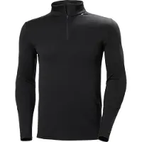 Helly Hansen Lifa Merino Midweight 1/2 Zip, heren, zwart