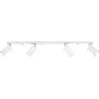 Sollux Plafondlamp RING 4L, wit