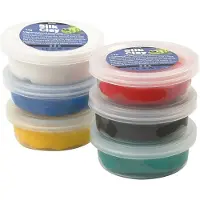 Creativ Company assortiment Huidskleur - 6x14g -