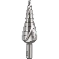 RUKO 101051 101051 HSS Getrapte boor Gezamenlijke lengte 75 mm 3 vlakken schacht 1 stuk(s)