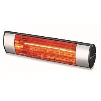 Kemper - Plein Air Elektrische Terrasverwarmer 65437KW15 - rood - 5 x 17cm