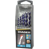 Diager - SET BOREN MULTI GEBRUIK - 4-5-6-8-10 MM