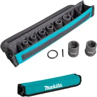 Makita E-02989 Krachtdoppenset 8 Delig In Etui